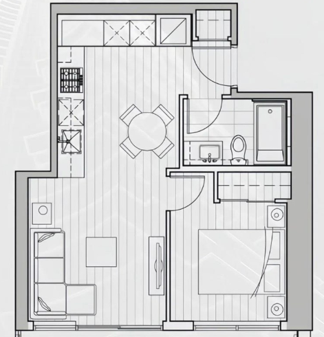 温哥华乔治公园公寓